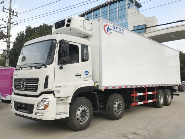 東風天龍前四后八冷藏車 (廂長9.4米)
